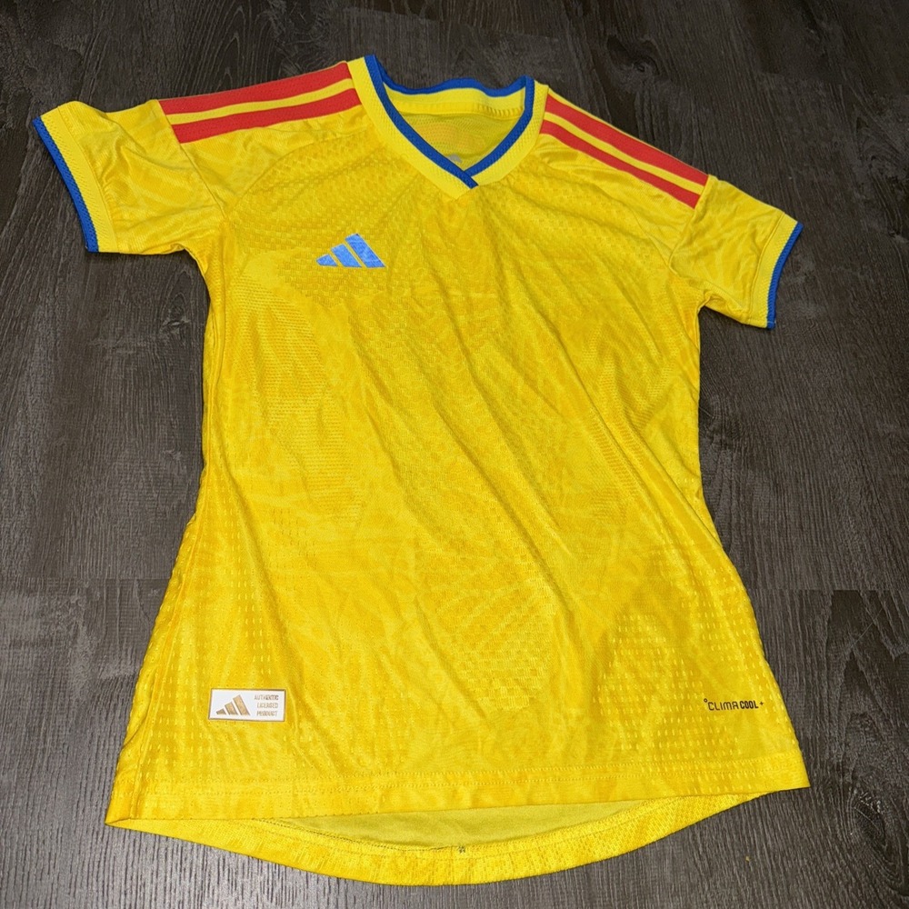 Colombia 2025 Home Football Shirt Adidas Jersey JL6971 XS Logo Short Sleeve